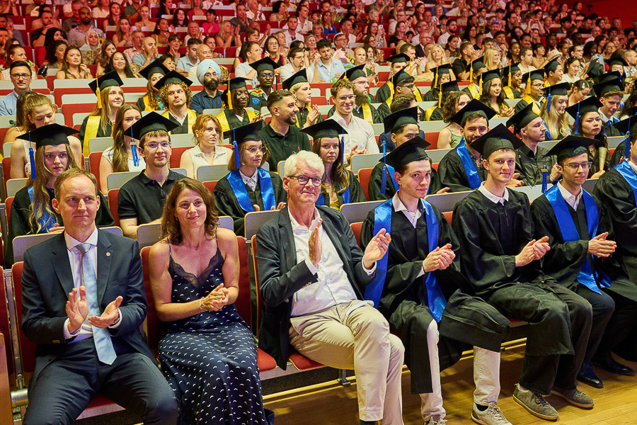Highlights from the Faculty of Business Administration and Economics’ graduation ceremony on Graduation Day 2026 at the European University Viadrina