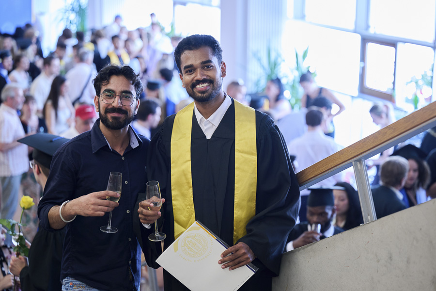Highlights from the Faculty of Business Administration and Economics’ graduation ceremony on Graduation Day 2026 at the European University Viadrina