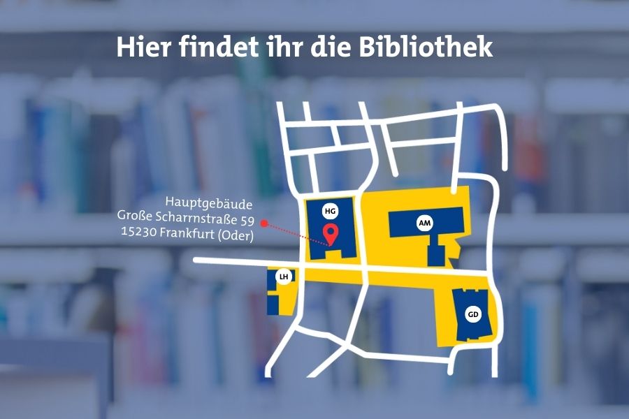 Workstations in the Viadrina Library