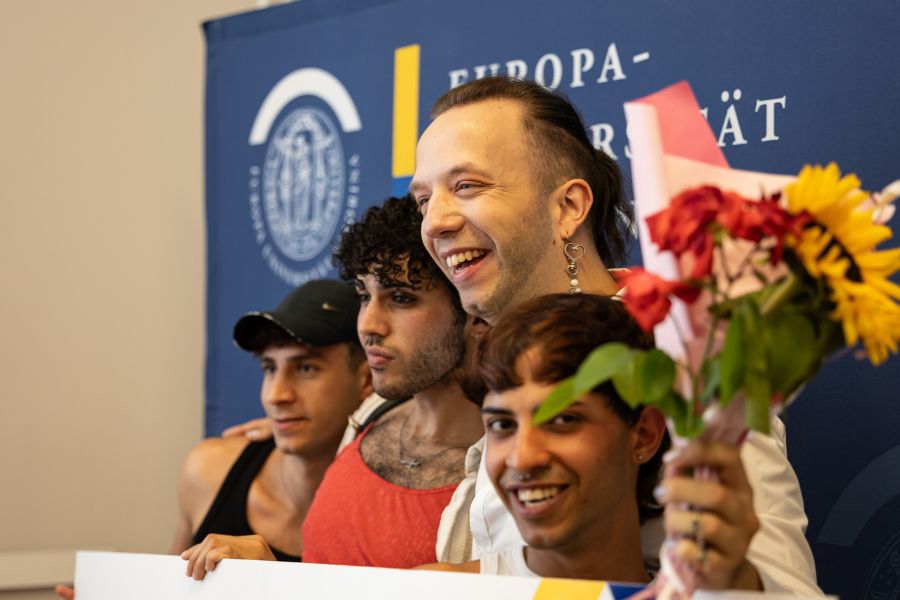 Highlights from the Faculty of Social and Cultural Sciences’ graduation ceremony on Graduation Day 2026 at the European University Viadrina
