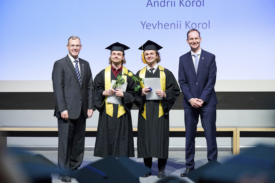 Highlights from the Faculty of Business Administration and Economics’ graduation ceremony on Graduation Day 2026 at the European University Viadrina
