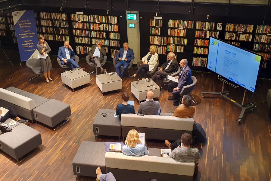 Meeting at the Solidarność Centre in Gdansk