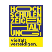 Logo Hochschulen zeigen Haltung