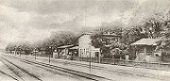 03-G1-Erkner - Bahnhof, vor 1900 ©Sammlung des Historischen Stadtarchivs Erkner